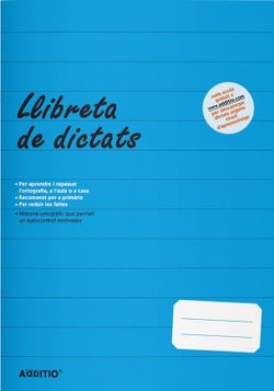 Llibreta d'Dictats Primària ADDITIO (CATALÀ)