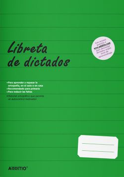Llibreta d'Dictats Primària ADDITIO (CASTELLÀ)