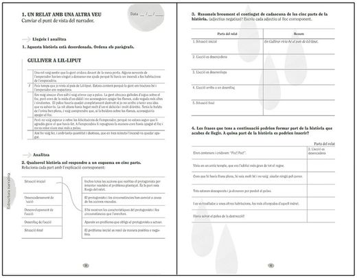 Llibreta de Narracions Nivell 2 Secundària ADDITI (CATALÀ)
