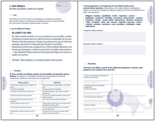 Libreta de Narradiones Nivell 1 Secundària ADDITIO (CASTELLANO)