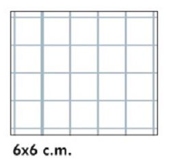Llibreta gofrada 6x6 cm A4, 48 fulls