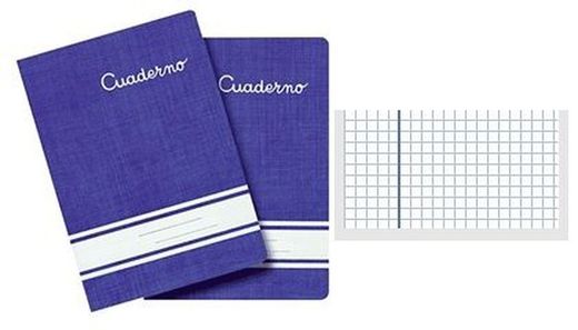 Llibreta engrapa 32 fulles 4º quadricula 4*4