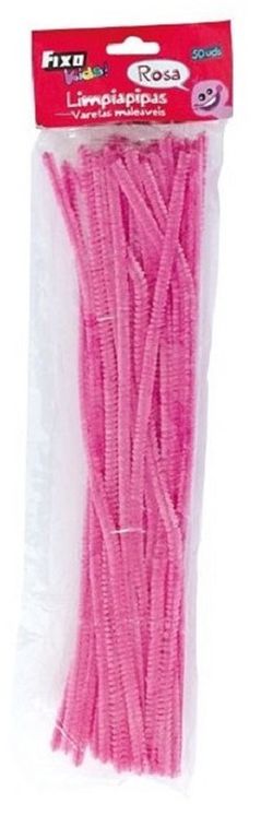 Netejapipes rosa 50 unt.