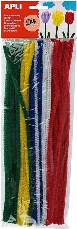 Netejapipes colors assortits 50 unt.