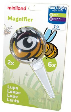 Lupa de 80 mm, 2x-6x