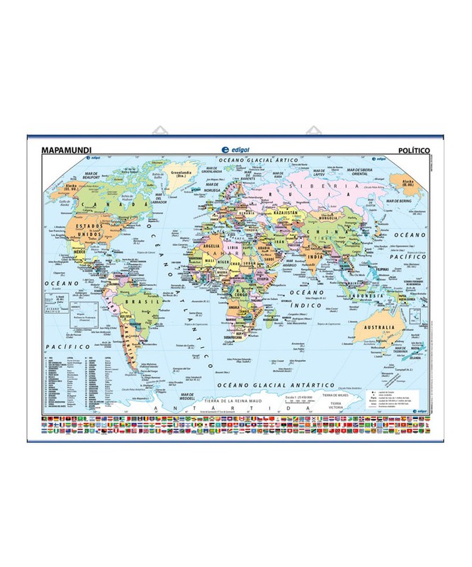 Mapas murales Europa: físico-político Edigol Ediciones 401. —  latiendadelmaestro