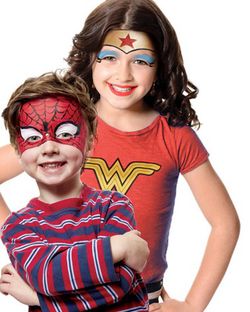 Maquillaje Alpino Superheroes