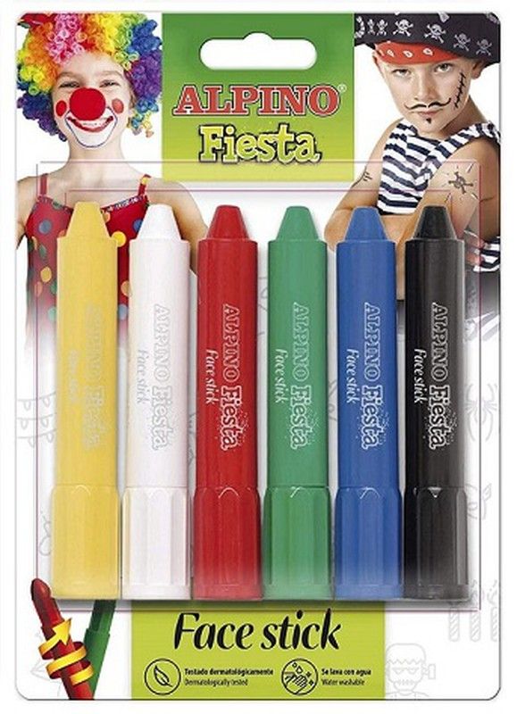 Maquillaje Alpino Face Stick 6 Colores