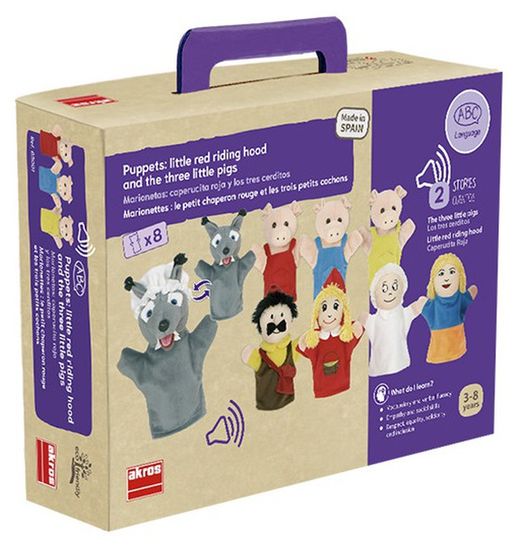 Titelles: Caputxeta vermella i Els tres porquets