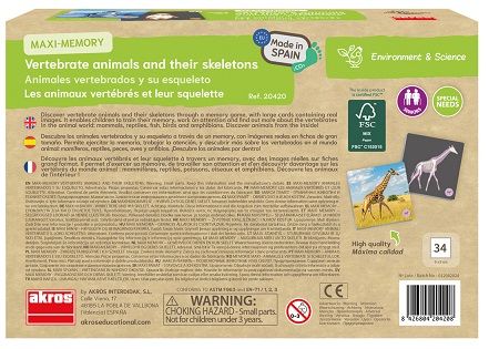 Maxi-memory Animals vertebrats i el seu esquelet