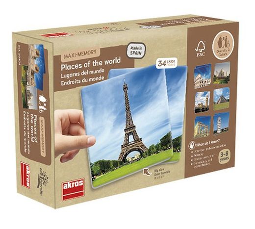 Maxi-Memory Lugares del Mundo