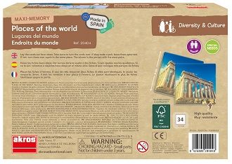 Maxi-Memory Lugares del Mundo