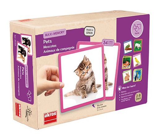 Maxi-Memory mascotes