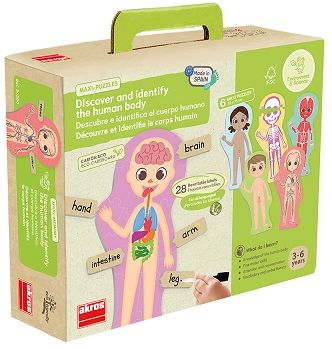 Maxi-puzle Descobreix i identifica el cos humà