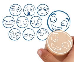 Maxi-Segells de les 10 emocions