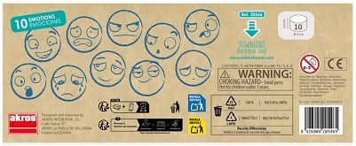 Maxi-Segells de les 10 emocions