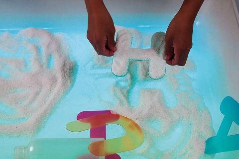 Mesa de Luz con batería