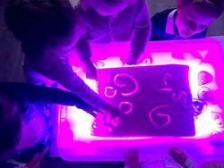 Mesa de Luz con batería