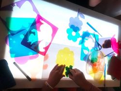 Mesa de Luz con batería