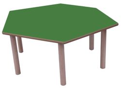 Mesa hexagonal