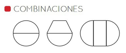 Mesa semiredonda