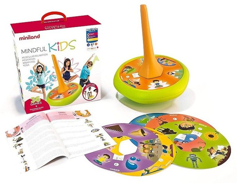 Juego peonza relajación y consciencia Mindful Kids