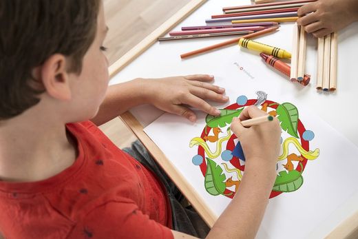 Joc baldufa relaxació i consciència Mindful Kids