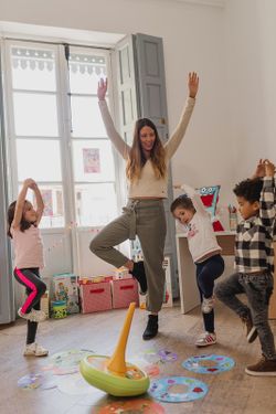 Joc baldufa relaxació i consciència Mindful Kids