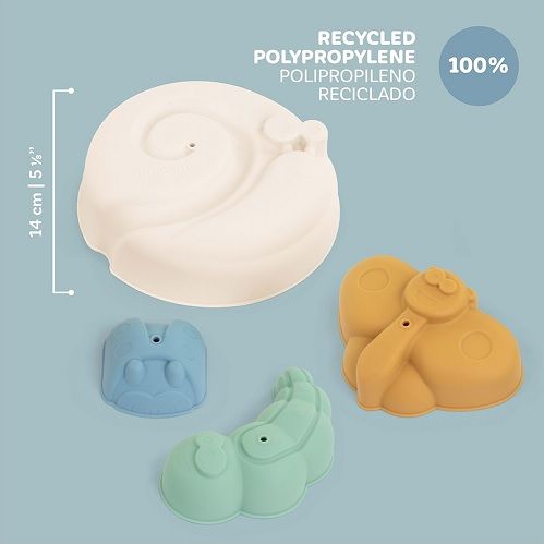 Eco set 4 moldes arena Cool