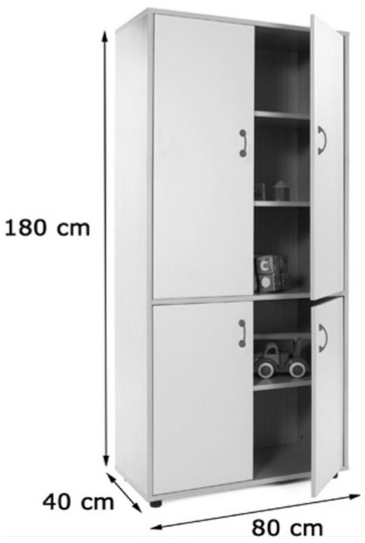 Armari 4 portes