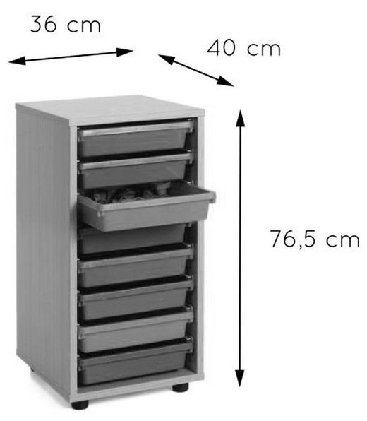 Cubetero 1 columna