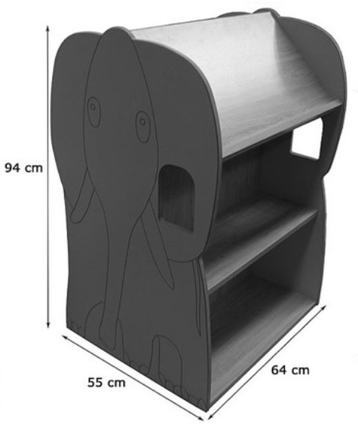 Mueble biblioteca ELEFANTE