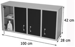 8 casillas con puertas