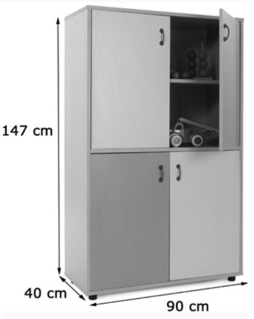Armario 4 puertas