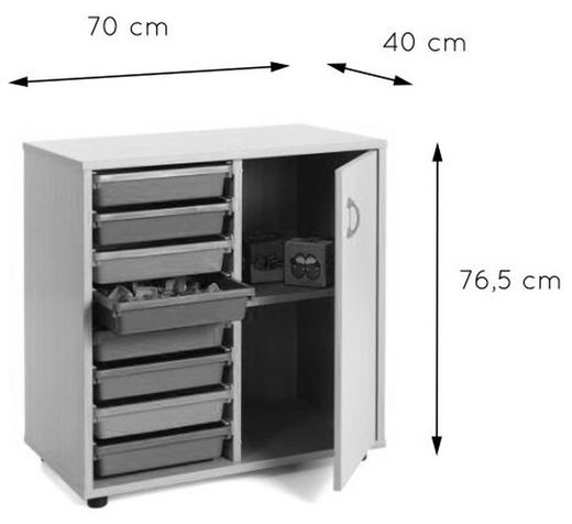 Cubetero armario