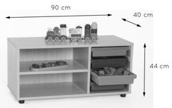 Estantería cubetero