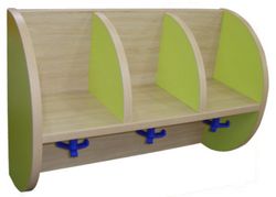 Penjador 3 caselles MITJA LLUNA