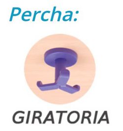 Penjador 3 caselles MITJA LLUNA