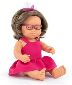 Nina amb síndrome de Down 38 cm MF&M