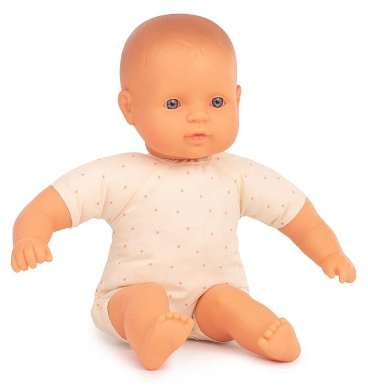 Muñeco con cuerpo blando Caucásico 32 cm.