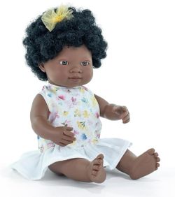 Nina afroamericana 38 cm MF&M