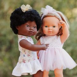 Nina afroamericana 38 cm MF&M