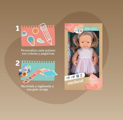 Nina rossa 38 cm MF&M