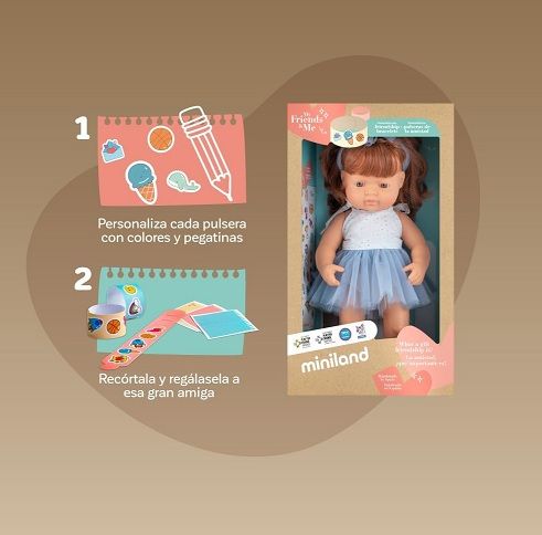 Nina pèl-roja 38 cm MF&M