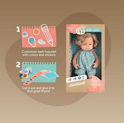 Nina amb vitiligen 38 cm MF&M