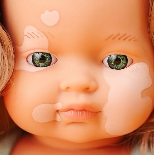 Nina amb vitiligen 38 cm MF&M