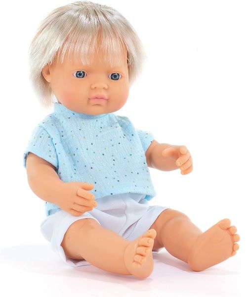 Muñeco caucásico 38 cm MF&M