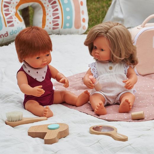 Ninot caucàsic pèl-roig 38 cm.