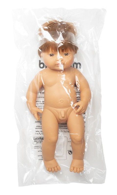 Ninot caucàsic pèl-roig 38 cm.