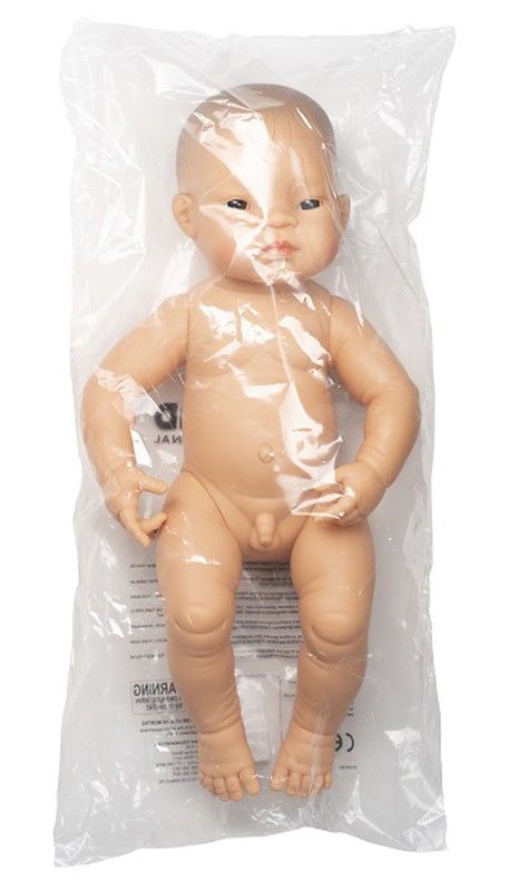 Ninot nadó nen asiàtic 40 cm.